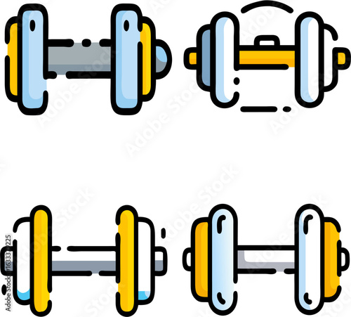 Dumbbell icon