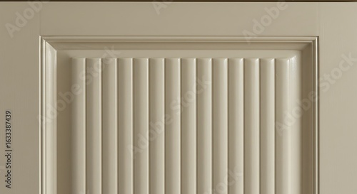 Wallpaper Mural 縦溝模様の淡色キャビネット扉 Torontodigital.ca