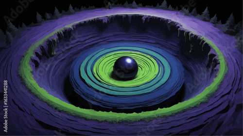 Spiral Zenith Vortex