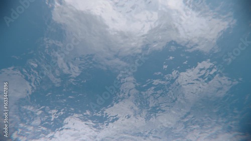 blue water background