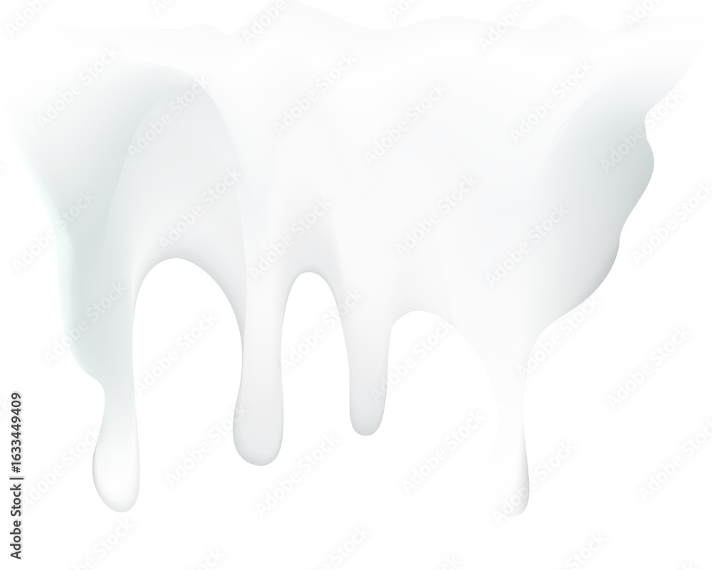 vector illustration of a milk splash vector illustration of a milk splash