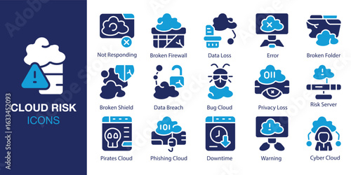 Truck Garage icon set. Containing Garage, Technician, Repaint, Toolbox, Hydraulic, and Flatbed Truck and more. Solid vector icons collection. Vector illustration.