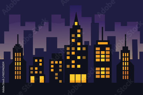 night city background