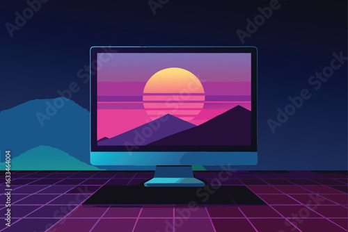 lcd tv with a monitor
