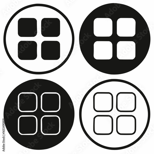 set of icons for web design