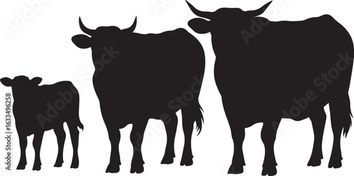 Cow Silhouette Vector | Farm Animal Clipart

Dairy Cow Silhouette | Rustic Farm Design

Standing Cow Silhouette | Livestock Animal Art

Black Cow Silhouette | Cattle Vector Illustration

Cow Outline S