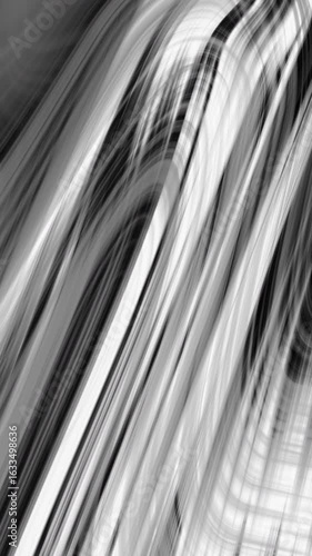Vertical background animation Abstract Monochromatic Swirls: A Study in Grey