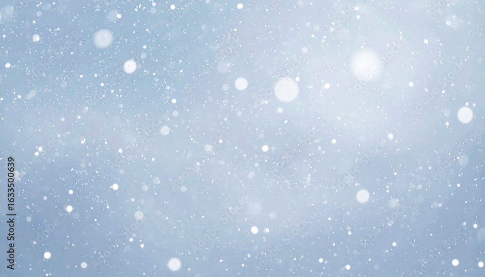 Fototapeta premium 雪が降っている