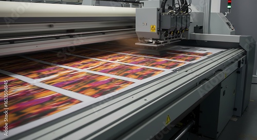 大型インクジェットプリンターによる高画質印刷