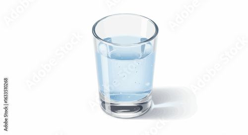 glass with water