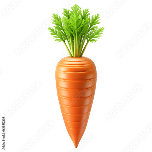 carrot vegetable organic icon isolated
