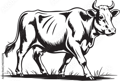 Cow Silhouette Vector | Farm Animal Clipart

Dairy Cow Silhouette | Rustic Farm Design

Standing Cow Silhouette | Livestock Animal Art

Black Cow Silhouette | Cattle Vector Illustration

Cow Outline S