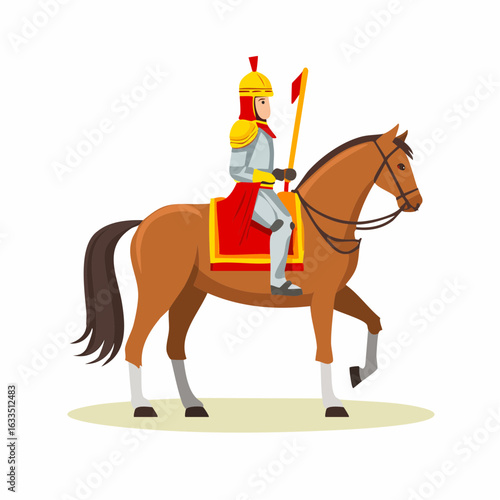 Mounted Knight Training
