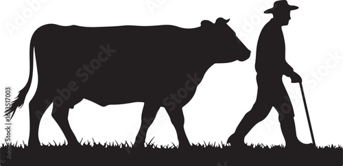 Cow Silhouette Vector | Farm Animal Clipart

Dairy Cow Silhouette | Rustic Farm Design

Standing Cow Silhouette | Livestock Animal Art

Black Cow Silhouette | Cattle Vector Illustration

Cow Outline S