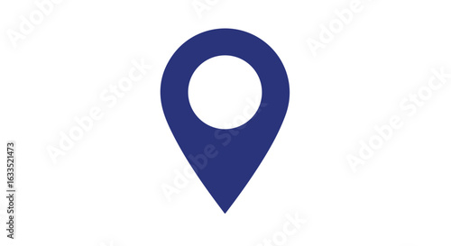 Navy location pin