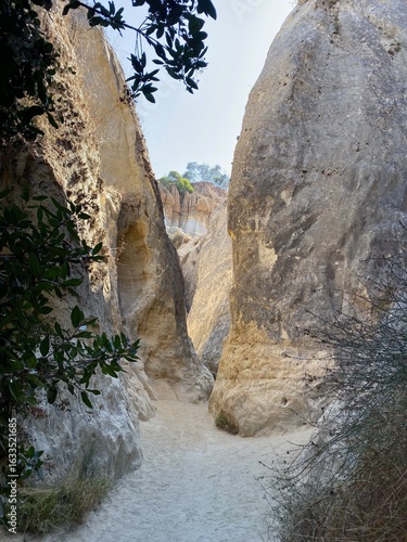 Slot canyon.