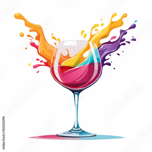 Colorful Liquid Glass

