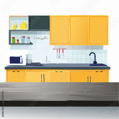 Countryside Kitchen Setup
