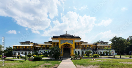 Fotografie Maimun Palace in Medan, Iconic Royal Landmark of North Sumatra