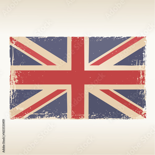 Classic british flag circle badge designed for branding projects, music festival merch, or historical-themed editorial layouts
