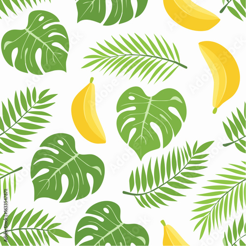 Polished round icon featuring layered tropical leaves, designed for branding collateral, app icons, and lifestyle marketing
