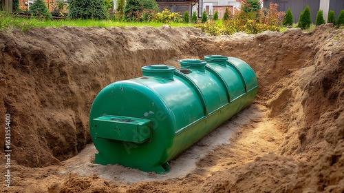 Installing Septic Tank Underground in Backyard Digging and Placement