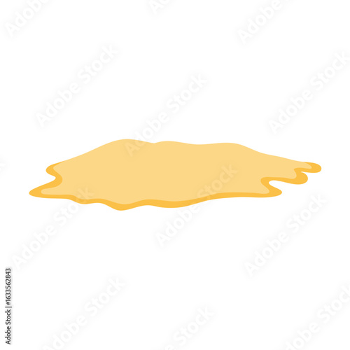 Pile of sand dunes beach vector illustration 
