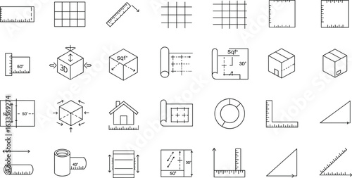  Engineering Drawing, Blueprint, Architecture Planning, Construction Layout, Technical Drafting, Measurement Tools, Scale Ruler, Grid Paper, 3D Modeling, Isometric Design