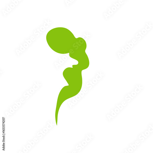 Green stinky smell cloud. Bad aroma vector elements 