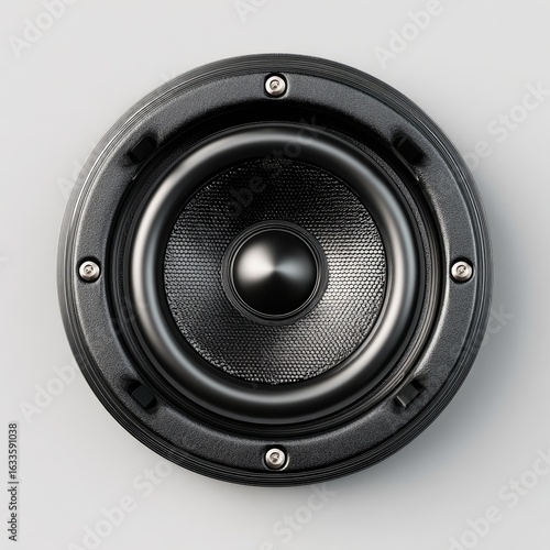 Wallpaper Mural Close-up of a black speaker cone Torontodigital.ca