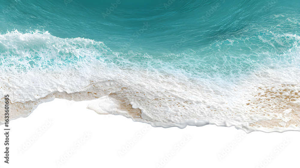 Samolepka Ocean Wave Breaking on Shore