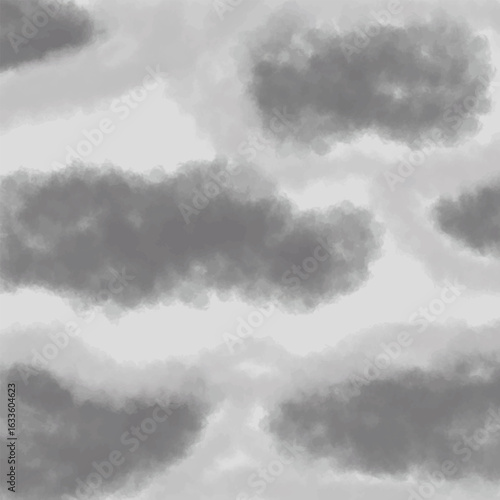dark clouds in the sky