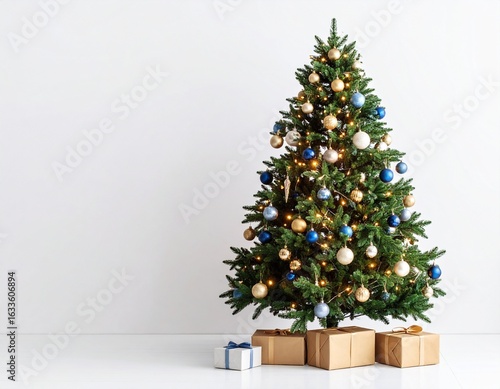 Wallpaper Mural christmas tree with gifts Torontodigital.ca