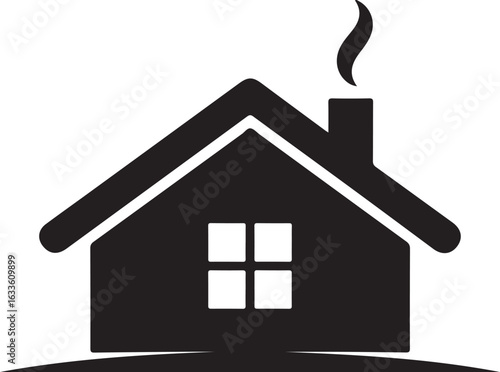 Minimalist House Vector Icon