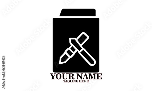 Card making day icon. Card making vector illustration and card making logo art, icons tailored for card making enthusiasts and crafters