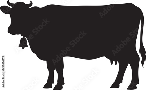 Cow Silhouette Vector | Farm Animal Clipart

Dairy Cow Silhouette | Rustic Farm Design

Standing Cow Silhouette | Livestock Animal Art

Black Cow Silhouette | Cattle Vector Illustration

Cow Outline S