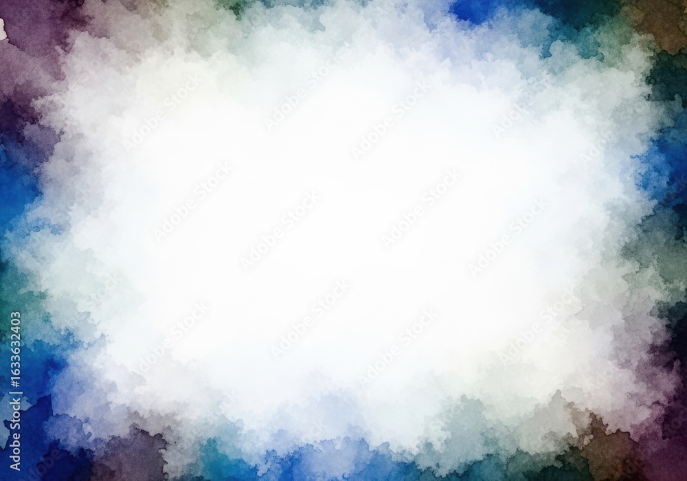 Fototapeta premium Photo of abstract watercolor paint texture background isolated on white background