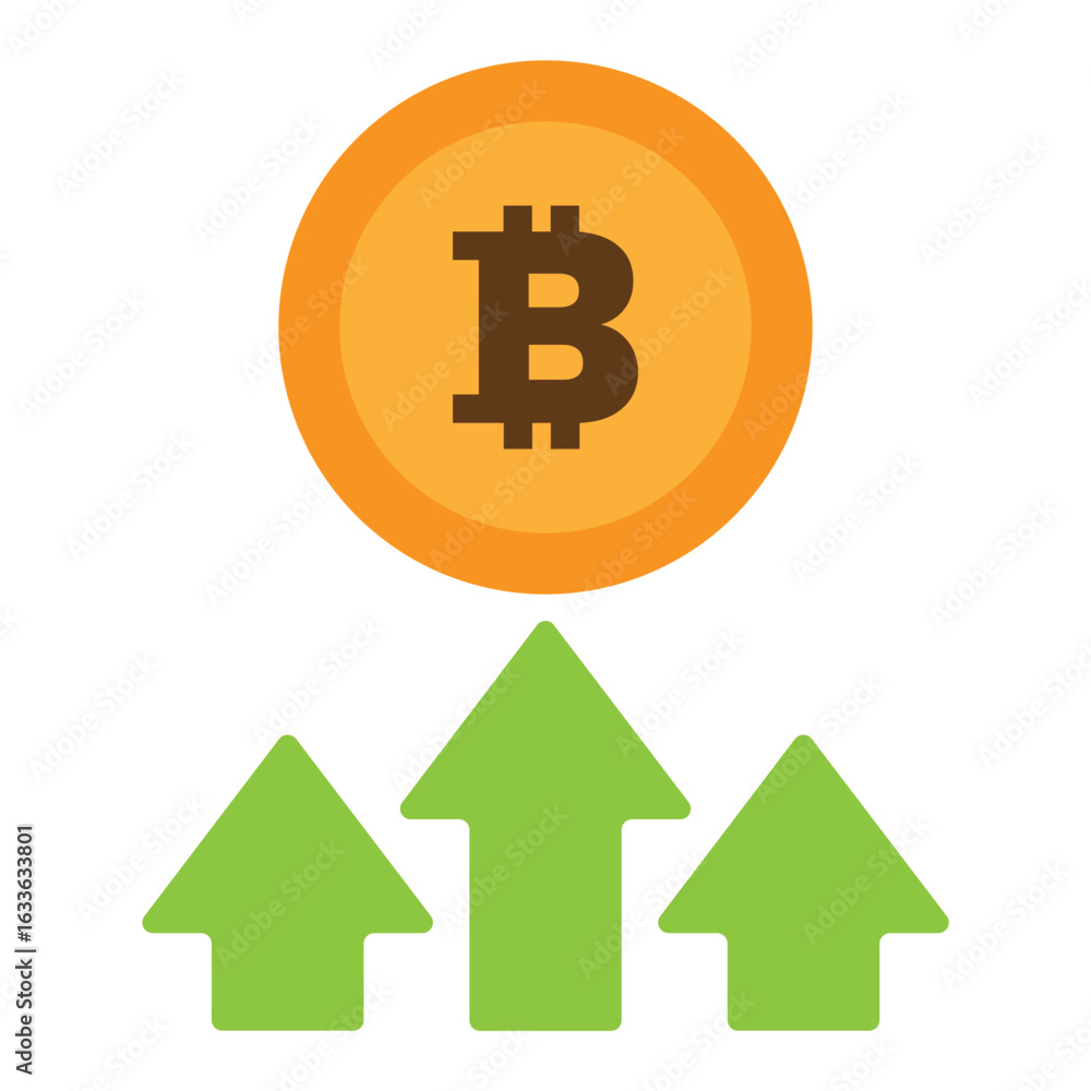Obraz premium Bitcoin Currency Crypto