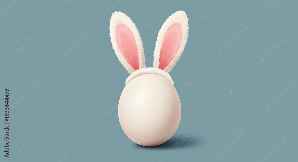 Obraz premium easter bunny with egg