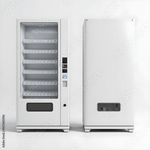  Vending Machine Mockup with 360-Degree