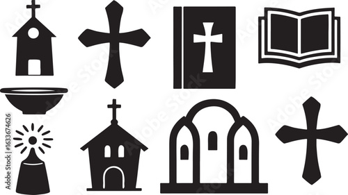Isolated christian cross symbol, religion, church, faith, bible, jesus, worship, holy, god, chapel, christianity, sunday prayer, peace, spirituality, religious belief, catholic community concept