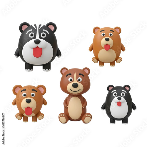 ICON SET FUNNY ANIMAL  PNG