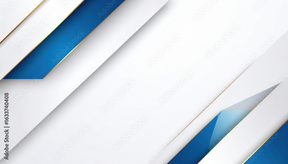 Obraz premium Dynamic abstract design featuring blue and white geometric shapes digital media modern environment creative concept