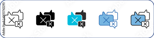 Stereotype Icon Pack Multistyle Illustration