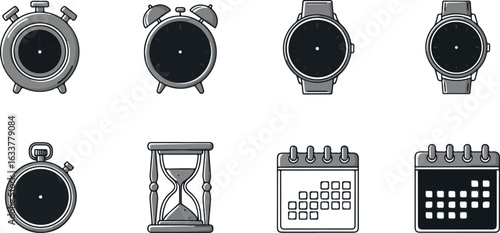 Collection of timekeeping devices