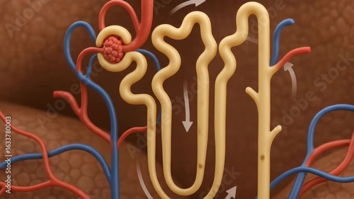 Nephron Structure and Function Animation