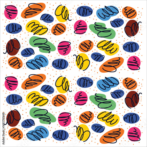 ABSTRACT PATTERN SEAMLESS VECTOR 