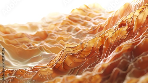 The alveoli are tiny, balloon-like air sacs in the lungs with thin walls and a large surface area, specially designed to maximize the exchange of oxygen and carbon dioxide between the air and the bloo