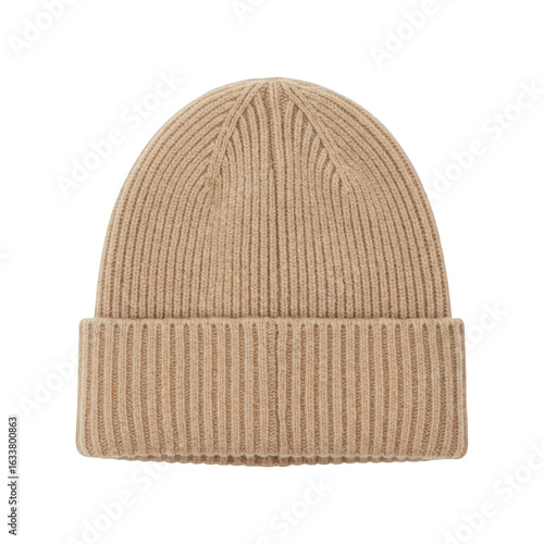 Warm Ribbed Knit Beanie Hat for Cozy Winter Comfort and Style