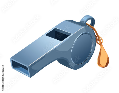 Classic Blue Whistle For Refereeing Games